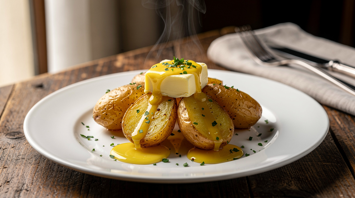 Découvrez comment le beurre sublime vos pommes de terre en un clin d'œil
