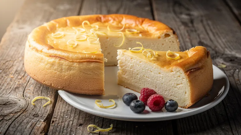 Gâteaux corses légers : le brocciu comme alternative au beurre