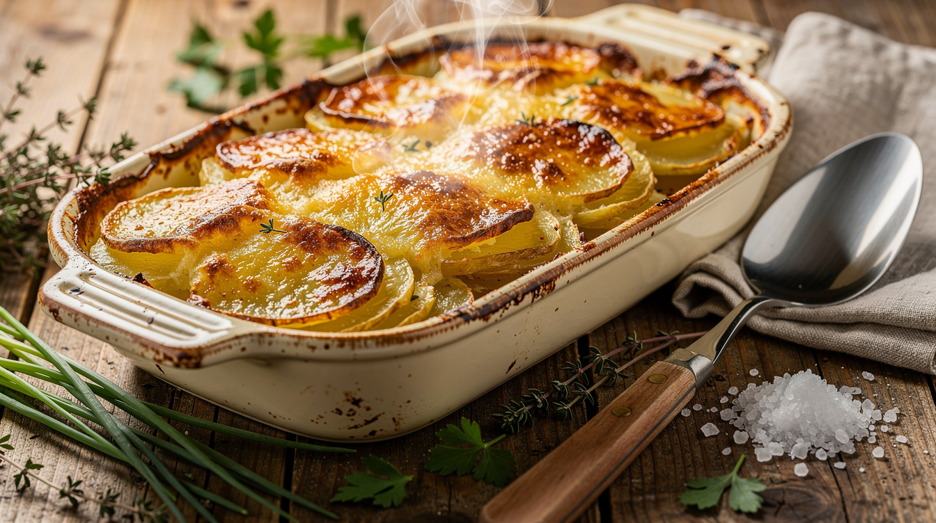 Gratin de pommes de terre prêt en 15 minutes : l’astuce express qui régale toute la famille