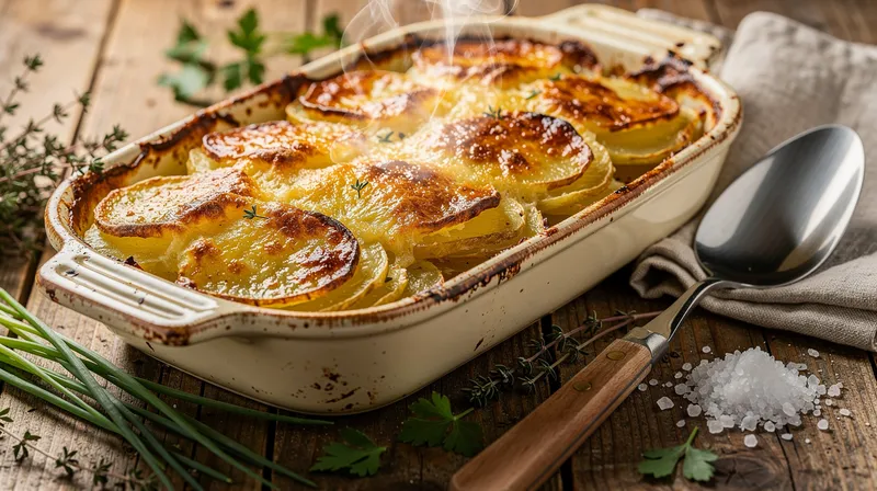 Gratin de pommes de terre prêt en 15 minutes : l’astuce express qui régale toute la famille