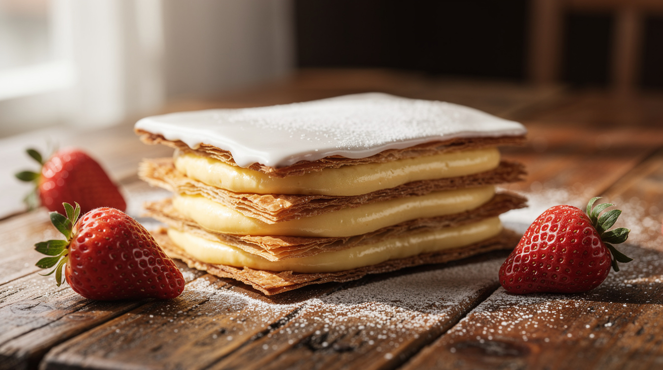 Mille-feuille maison : réalisez la pâtisserie classique avec notre recette pas à pas