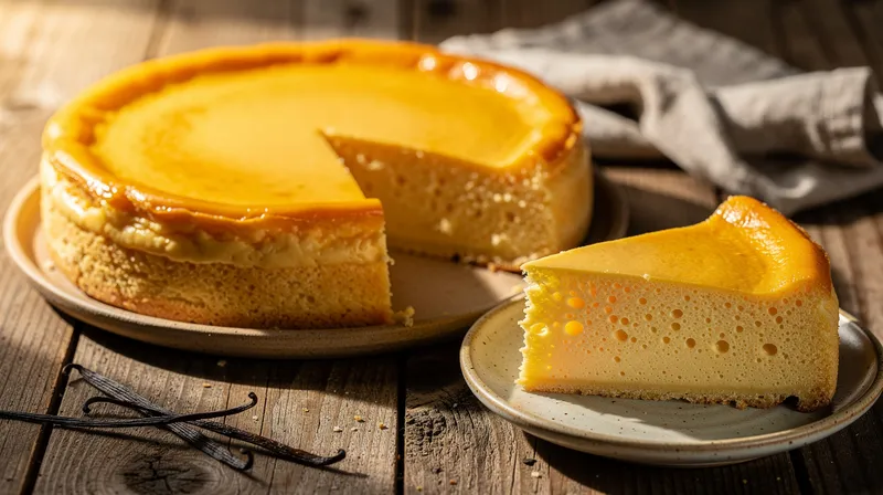 Mon flan pâtissier sans pâte est irrésistible et fondant