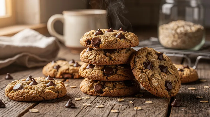 Réalisez des cookies moelleux aux flocons d'avoine en 3 étapes