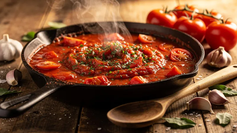 Sauce tomate maison : la recette italienne qui détrône les bocaux industriels