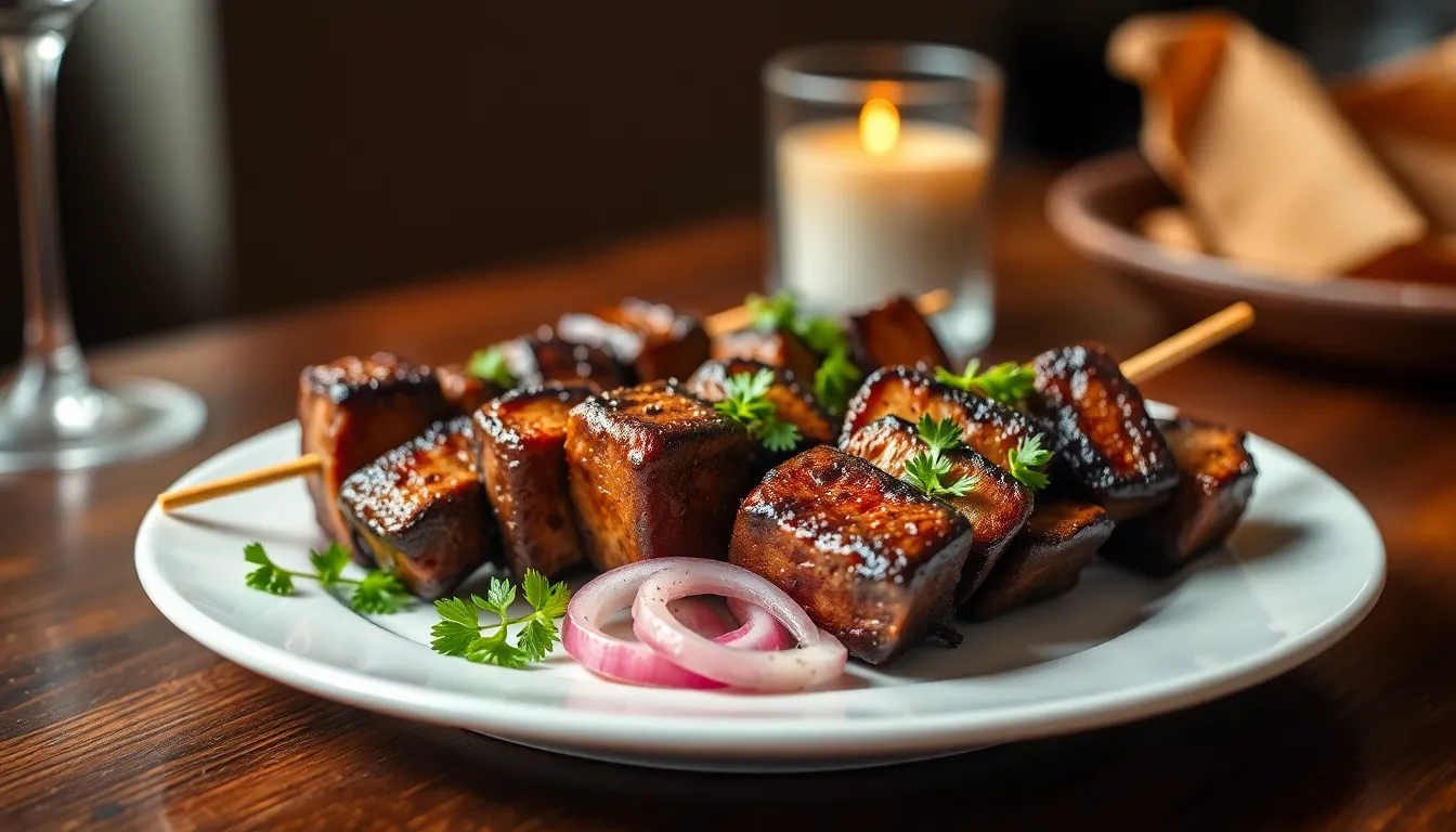 Savoureuses brochettes de bœuf : la recette incontournable